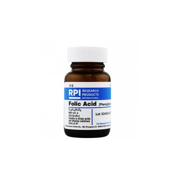 Rpi Folic Acid, 5 G F10560-5.0 - main